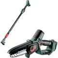 Metabo Akku-Gehölzsäge MS 18 LTX 15 Set mit Teleskopstab; Karton; 18V x +