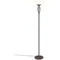 Trio 401000224 Stehleuchte Leuchte Rustica 2x60w | E27 - Fußschalter, Rost