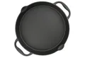 BBQ-Toro Grillpfanne Gusseisen Grillpfanne Ø 40 cm - Servierpfanne mit Ausgießer, Gusseisen