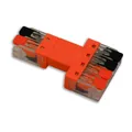 ISOLED Durchgangs-Steckverbinder 2-polig Input, 2x2-polig Output, 0,5-2,5mm², ma