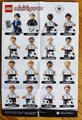 Lego Collectable Minifigures 71014 - DFB Serie Die Mannschaft- komplett - Neu