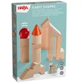 HABA Meine ersten Bausteine – Starter-Set Holzbausteine für Baby & Kleinkind ab 1 Jahr, nachhaltiges Kinderspielzeug & Geschenk zum 1. Geburtstag – Montessori Spielzeug