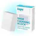 Kaps Block, Hochwertiger Nubukleder Radierer & Wildleder Radiergummi – Schuhradierer, Fleckenentferner & Kaugummientferner – Lederreiniger Ideal für Schuhe, Taschen und Polster