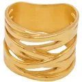 Heideman Damenring Serpi goldfarben 62 (19.7) Damen 