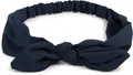 styleBREAKER Haarband, 1-tlg., Einfarbiges Haarband mit Schleife