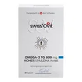 Swissovit Omega-3 TG 600 mg Fischöl EPA + DHA Kapseln 43.1 g