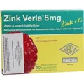 ZINK VERLA 5 mg Lutschtabl.Himbeere, 50 St PZN 02485941