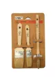TrendLine Lackier-Pinselset Pinsel Malerpinsel Flachpinsel Lackierpinsel Lack