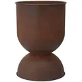 Ferm Living - Hourglass Blumentopf medium, Ø 40 x H 59 cm, rost