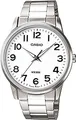 CASIO Herrenarmbanduhr MTP-1303D-7B Silber