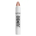 NYX Professional Makeup Schimmernder Highlighter Stift für das Gesicht, Für individuelle Looks, Intensive Farbe, Highlighter Pen mit pflegenden Ölen, Jumbo Highlighting Stick, Farbe: Coconut Cake