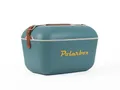 Kreher® Kühlbox Passive Kühlbox Kühltaschen Polar in Retro Vintage Design aus Kunststoff mit polystyrol (Airpop) thermische Isolierung (Classic Blau, 12 L)