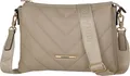 travelite Umhängetasche Barbara Cozy Trio Crossbody Bag Sand beige