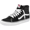 Vans SK8-Hi Sneaker aus textilem Canvas-Material schwarz 46 EU