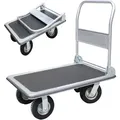 Plattformwagen 300 Kg Luftbereift Transportwagen Handwagen Transportkarre