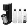 SodaStream DUO Vorteilspack schwarz QC inkl. 2 Glas- + 1 PET-Flasche
