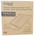 Technaxx TX-215 Faltbares Solarmodul 100 W Solorkoffer