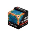 Shashibo Formwechsel-Box – Preisgekrönter, patentierter Zappelwürfel mit 36 Seltenerdmagneten – lässt Sich in über 100 Formen verwandeln (Earth)