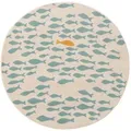 Lytte Kinderteppich, Beige, Textil, Rund, 120x120 cm, Oeko-Tex® Standard 100, wasserabweisend, Teppiche & Böden, Teppiche, Teppich Kinderzimmer