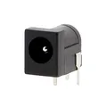 2.1mm x 5,5mm Hohlstecker für Breadboards / DC barrel jack / Einbaukupplung 