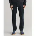 Gant für Herren. 1000260 Marineblaue Slim Fit Jeans (31/32), Lässig, Baumwolle, Denim, Nachhaltig