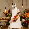 5904555028777 Figurka na tort wielokolorowy PartyDeco