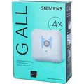 Siemens Staubsaugerbeutel VZ41FGALL, 4 Stück, für Staubsauger Siemens VS06A111, VSQ5, GL, BBS