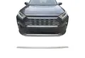 OMAC Zierleisten-Aufkleber Kühlergrill Leisten für Toyota RAV4 2018-2025 Edelstahl Silber 1tlg, (1tlg), Langlebig,Einfache Reinigung,Einfache Installation,Rostbeständig
