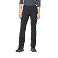 Jack Wolfskin Softshell-Wanderhose Geigelstein Pant (wasserabweisend, sehr atmungsaktiv) schwarz Damen, Größe: 40
