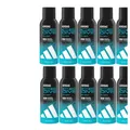 VORTEILS-PACK | 10 x adidas Deospray ICE DIVE 48H Body Spray | Toller Duft vegan