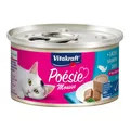 4008239315366 VITAKRAFT POESIE Mousse Lachs - Nassfutter für Katzen - 85 g Vitak