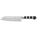 Dick 819-42182K Santokumes. KS 18cm 1905 mit Kullenschliff, silber/schwarz