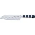 Serie 1905 Santoku Kullenschliff, 18cm, Messer schwarz/silber