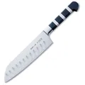 Dick Santoku Küchenmesser 1905 Messer Klinge 18 cm, keilf?rmiger Kullenschliff