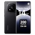 Xiaomi Redmi Note 14 Pro+ 5G Smartphone, 12 GB RAM 256 G, 6,67 Zoll 1,5 K AMOLED Display, Fingerabdrucksensor, 200 MP Kamera, Dual-SIM, NFC, Schnellladung 120 W, Midnight Black