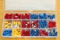 Boni-Shop Kabelzubehör Kabelschuhe Set, 300 tlg., Steckverbinder, Quetschverbinder, (Kabelverbinder, Flachstecker)