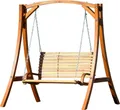 ASS Design Hollywoodschaukel Gartenschaukel Hollywood Schaukel KUREDO-OD aus Holz Lärche