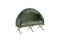SoBuy Feldbett OGS32 Campingzelt 4in1-Zelt mit Campingliege Schlafsack Luftmatratze