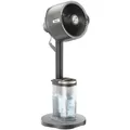 Shark FlexBreeze Pro Mist Standventilator grau, Sprühnebel, 5 Leistungsstufen