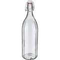 Bügelverschlussflasche mehrkant, 1 l