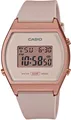CASIO TIMELESS COLLECTION Chronograph LW-204-4AEF, Quarzuhr, Armbanduhr, Damenuhr, digital, Stoppfunktion, Silikonarmband