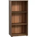 Regal, Dunkelbraun, Graubraun, Holzwerkstoff, 2 Fächer, 54x111.1x34.8 cm, Typenauswahl, Beimöbel erhältlich, stehend, Wohnzimmer, Regale, Bücherregale
