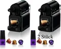 DeLonghi EN80.B Inissia Nespresso Kaffeemaschine Kaffeeautomat 2 Stück