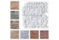 Regul Wanddekoobjekt 50159 (Dekorplatten aus PVC - Dekorative Wandpaneele mit 3D Look als Wandverkleidung - Stein Optik (1 Paneel) Steinoptik Stone rustikal Wall Panel)