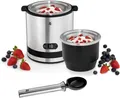 WMF Küchenminis 3in1 Eismaschine, für Frozen Joghurt, Sorbet & Eiscreme, 300 ml