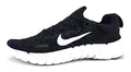 Nike Damen Free Run 5.0 Road Running Shoe, Black White Dark Smoke Grey, 36.5 EU