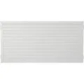 T&J LIGHTLINE Kunststoff Zaunelement 1800 x 900 mm, weiß - Weiß