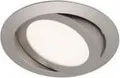 LED Einbauleuchte, Ø 14 cm, 6,4 W, Matt-Nickel, Briloner Leuchten