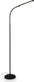LED Stehlampe mit Touch, dimmbar, schwenkbar, Speicherfunktion, Leselampe, Wohnzimmerlampe, Schlafzimmer Deko, Standleuchte, Stehleuchte, 21 x 170 cm, Schwarz