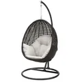 a casa mia Hängesessel  Tahiti , braun , Maße (cm): H: 191  Ø: 101